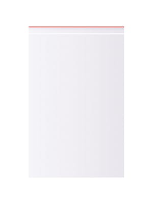 Грипперы 10*15 см Красная полоса 40 мкм AVIORA (100 шт.упак)
