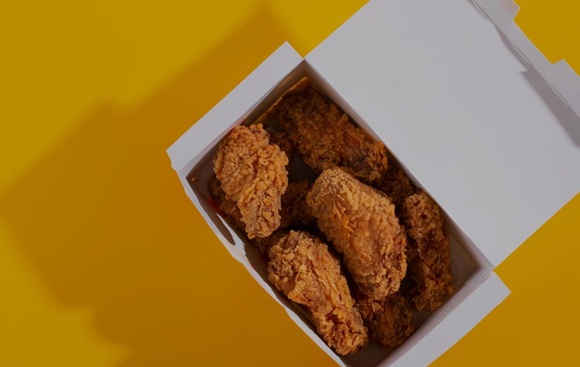 Упаковка для наггетсов и куриных крылышек Упаковка для наггетсов и куриных крылышек
