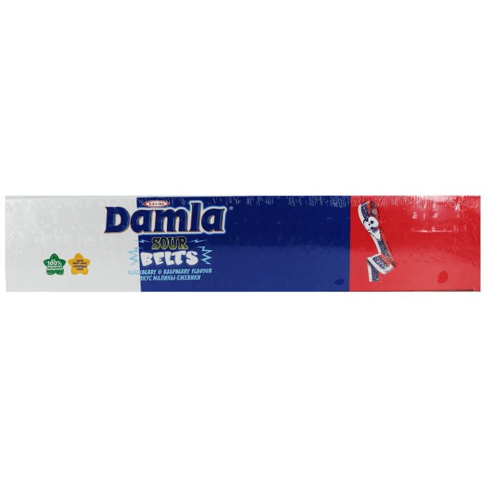 Мармелад "Damla" Sour Belts 15г (72 шт.упак), Флаг РФ Мармелад "Damla" Sour Belts 15г (72 шт.упак), Флаг РФ